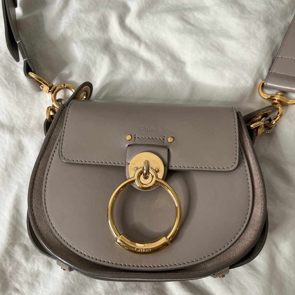 *LAST CHANCE* Chloe Tess Bag in Motty Gray